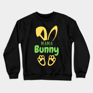 Easter bunny mama Crewneck Sweatshirt
